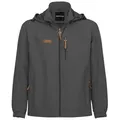 FALKENSTEJN Windbreaker Summer Windbreaker Windjacke leichte Jacke Anorak Größe S - 7XL mit Kapuze grau S