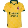 PUMA AC Mailand 25-26 3rd Teamtrikot Kinder in sunny yellow-dark myrtle, Größe 176