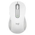 Logitech Signature M650L Large Off-White Wireless Maus für die rechte Hand