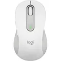 Logitech Signature M650 L Bluetooth Maus offwhite 4000 dpi 5 Tasten Scrollrad