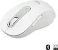 Logitech Signature M650 L  Maus Funk, Bluetooth®  Rechtshänder Größe: L Optis...