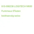 910-006238 LOGITECH M650 Funkmaus 5Tasten beidhaendig weiss (5099206097193)