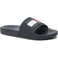 Tommy Jeans Herren Badeschuhe EM0EM01191 C1G Farbe: Blau Größe: 46 - Blau - 46