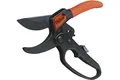 Garten Primus Gartenschere, Rosenschere, Rebschere, Astschere, Ratschenschere, schwarz/orange, 25 x 7,9 x 2,1 cm, 01010