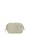 Umhängetasche "Crossbody CARRY OVER HARRIS", Mini Bag, Schultertasche, Handtasche Damen, Gr. B/H/T: 20,5 cm x 14,5 cm x 7 cm, milk