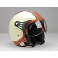 BNO Motorradhelm BNO Pilothelm, Jethelm, PL28, sehr leicht, volle ECE Prüfung 61 cm