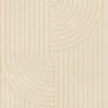 Xora Vliestapete, Taupe, Kunststoff, Papier, Graphik, 53x1005 cm, Made in Europe, Tapeten & Wandverkleidungen, Vliestapeten