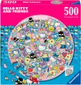 Ravensburger Puzzle Hello Kitty and Friends, 500 Puzzleteile, Made in Europe