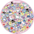 Ravensburger Puzzle 12001391 - Hello Kitty and Friends - 500 Teile Rundpuzzle für Erwachsene und Kinder ab 14 Jahren