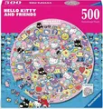 RAVENSBURGER PUZZLE*500 TEILE*RUND*HELLO KITTY AND FRIENDS*OVP