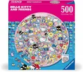 500 Teile Ravensburger Puzzle rund Hello Kitty and Friends 12001391