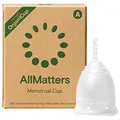 AllMatters Menstruationstasse (ehemals OrganiCup) - Größe A - für Alle, die Noch Nicht Vaginal Entbunden Haben - Weiches und Angenehmes Medizinisches Silikon