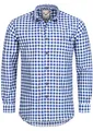 Stockerpoint Trachtenhemd OC-Franzl | kariert | modern Fit L Blau
