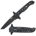 CRKT Taschenmesser "M16-10 Special Forces Black" Edelstahl Teilwellenschliff