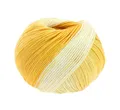 Wolle Kreativ! Lana Grossa - Soft Cotton Degradé - Fb. 112 gelb 50 g