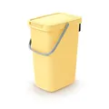 Abfalleimer Mülleimer mit Deckel 12L Recycling Müll Kunststoff Gelb Systema