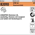 LINDAPTER 820100200240000 Klemme R 82010 GTW 40 LR M 24 / 3 - 24 feuerverzinkt