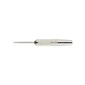 Barrel für Steeldart mit Metallspitze - Nickel-Silber eloxiert - 19g - 50mm  - 3