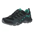 adidas Damen Terrex Swift R2 GORE-TEX Hiking Shoes, Core Black / Blue Oxide / Acid Mint, 40 EU