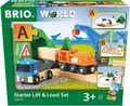 BRIO 33878 World Starterset Güterzug mit Kran  NEU OVP<