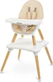 CARETERO Tuva Baby Hochstuhl 6 Monaten bis 3 Jahren - Beige