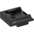 Brennenstuhl Adapter Milwaukee/Dewalt für LED Baustrahler im Multi Battery 18V System - Schwarz