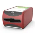 Tork 272512 Xpressnap Thekenspender für N4 Spenderservietten / Serviettenspender in Rot