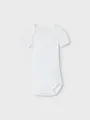 Name It Body NBNBODY 3P SS SOLID WHITE 4 NOOS (Packung, 3-tlg)