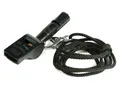 ACME Kombi Doppeltonpfeife Hundepfeife Pfeife 643 schwarz + Pfeifenband