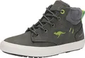 KangaROOS Kavu X High-Top Kinder Sneaker Uni grau gefüttert Winterschuhe, Schuhgröße:33 EU