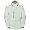 Mammut - Aenergy Trailrunning Hardshell Hooded Jacket - Regenjacke Gr M grau