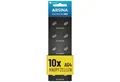 ABSINA AG4 LR66 Knopfzelle 10er Pack - 1,5V Alkaline Knopfzellen Knopfzelle, (1 St)