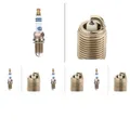 4 x Zündkerze HELLA für AUDI, CHRYSLER, DACIA, DAEWOO, DAIHATSU
