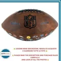 Wilson Fußball NFL Junior Throwback 32 Team Logo , Brown