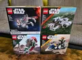 Lego Star Wars Microfighter NEU Sammlung 75295 75321 75344 75400 Mandalorian