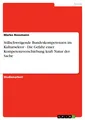 Stillschweigende Bundeskompetenzen im Kultursektor -[...] | Buch | 9783638644716