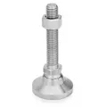 Gelenkfuß 50 mit Verstellspindel M10 x 63, Form OS- ohne Kun