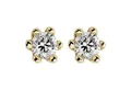 Orolino Paar Ohrstecker Gold 585 mit 2 echten Brillanten zus. 0,10ct.