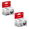 Canon PG-545 Schwarz & CL-546 Farbe Vorteilspack – 2 Original Tintenpatronen im Set, kompatibel mit PIXMA Druckern, hohe Druckqualität & Zuverlässigkeit