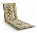 GO-DE LIMETT Liegenauflage Gartenauflage Limettenmotive Beige Gelb Grün 60x190cm