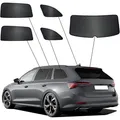 SunClip Sicht- & Sonnenschutz kompatibel mit Skoda Octavia IV (NX5) Combi 2020-