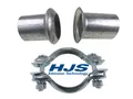 HJS 91221521 Flansch Auspuff Rohr Peugeot Reparatur Abgasrohr 45mm