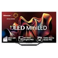 Hisense 55U7NQ 139cm (55 Zoll) Fernseher, 4K Mini LED ULED HDR Smart TV, Quantum Dot, 120Hz/ 144Hz VRR, HDMI 2.1, Game Mode Pro, Dolby Vision IQ & Atmos, Bluetooth, Alexa Built-in, Anthrazit, [2024]