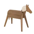 Roba Kids Outdoor Spielpferd Kletter Pferd Höhe ca. 1,56 m teakholzfarben TOP