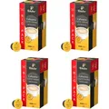 Tchibo Cafissimo Vorratsbox Caffè Crema mild Kaffeekapseln, 120 Stück – 4x 30 Kapseln (Kaffee, mild mit sanftem Aroma), nachhaltig & fair gehan...