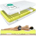 Matratze 90x200cm H3 TerraMed Visco 9 Zonen 24cm hoch