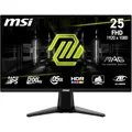 MSI MAG 255F E20, 61.4 cm FHD 1920x1080 Gaming Monitor - 200Hz, 0.5ms, HDR Ready, AMD FreeSync Premium, Eye care, AI vision, HDMI 2.0b, DP 1.2a, rahmenlos, neigungsverstellbar, VESA-Halterung, schwarz