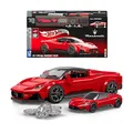 ​Mattel Brick Shop Hot Wheels Speed Serie Bauset, Maserati MC20 mit 250 Teilen, realistischen Details und individuellen Aufklebern, für Sammler und Kinder ab 10 Jahren, JFR90