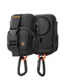 Spigen Snap Zip MagFit MagSafe Kartenhalter Pouch Kompatibel mit iPhone 17/16/15/14/13/12 Serie, AirPods Pro 3/2/1, AirPods 4/3/2/1 und Google Pixel 10-Serie mit Pixelsnap - Schwarz