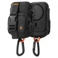 Spigen Tragbare Organizer-Tasche SnapZip MagSafe, schwarz